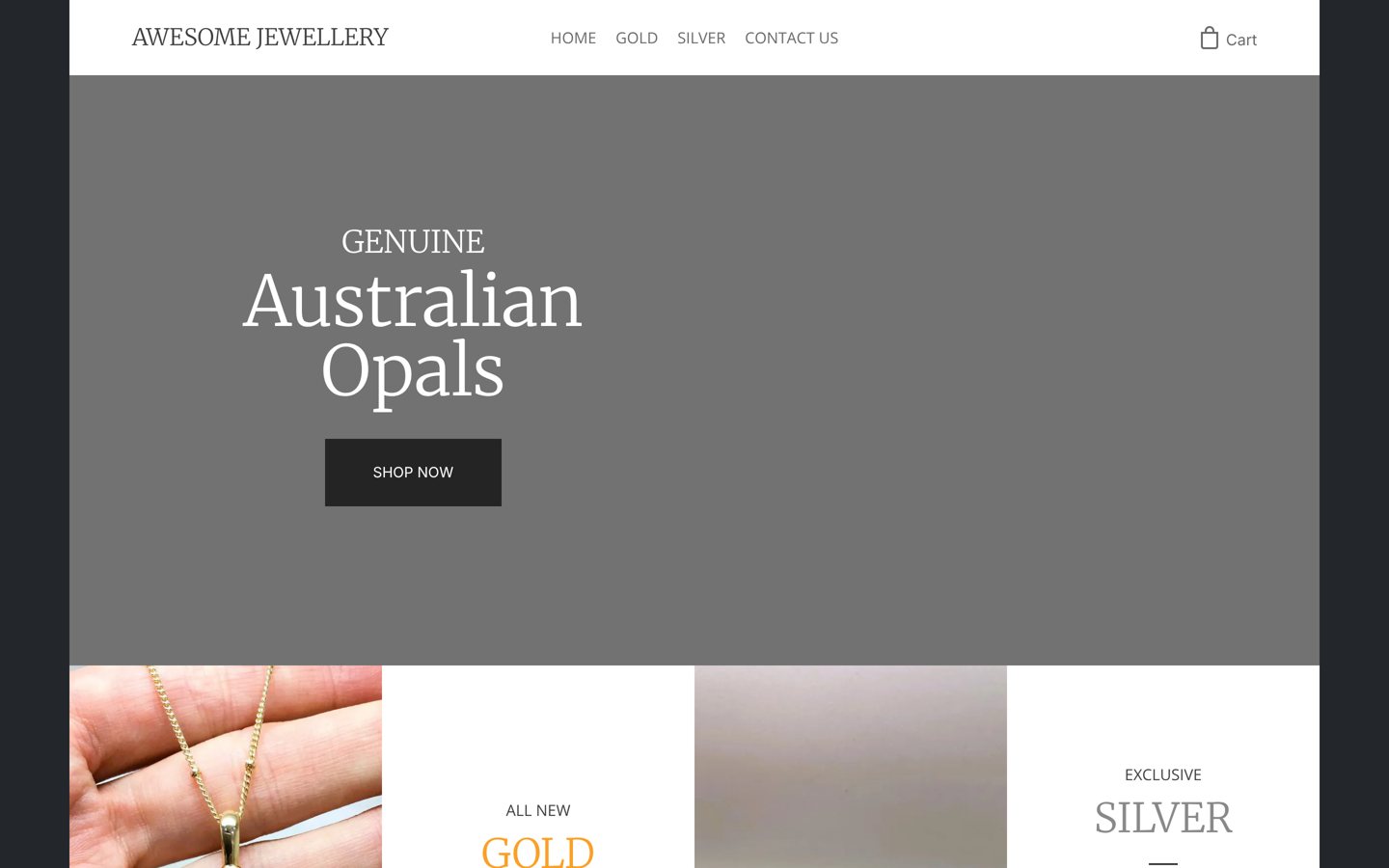 Awesome Jewellery website